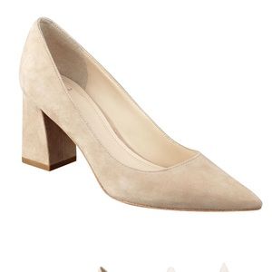NWT Marc Fisher Zala Block Heel Pointy Toe Pump